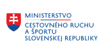 Logo Ministerstva dopravy, športu a cestovného ruchu